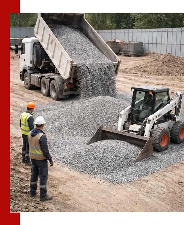 Доставка и продажа гранитного щебня фракции 0-5 в Миассе