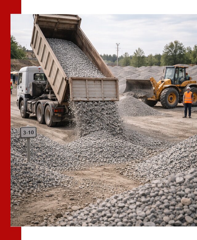 Гранитный щебень фракции 3–10: доставка и продажа в Миассе