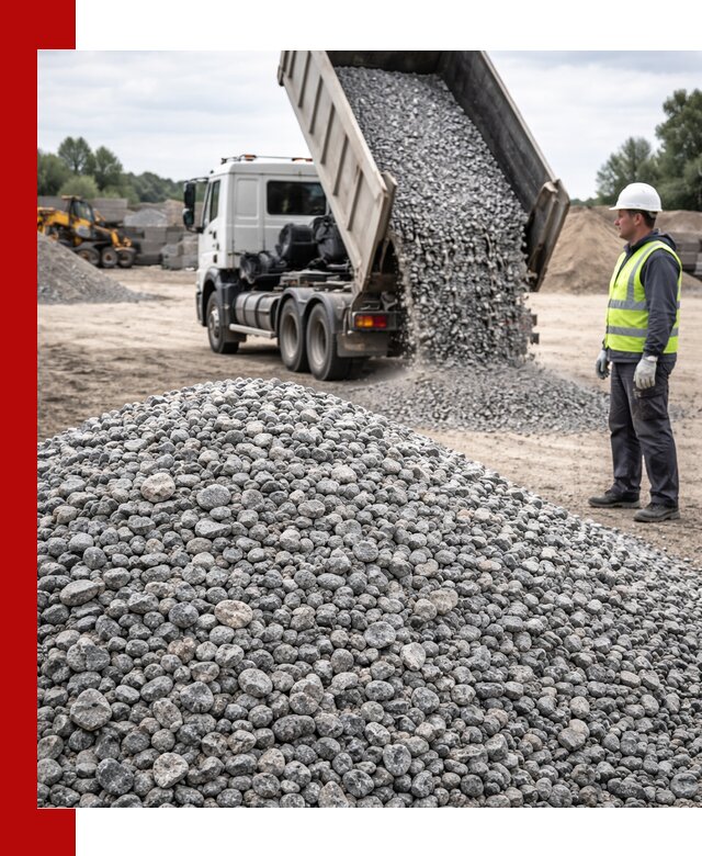 Доставка и продажа гранитного щебня фракции 5-20 в Миассе