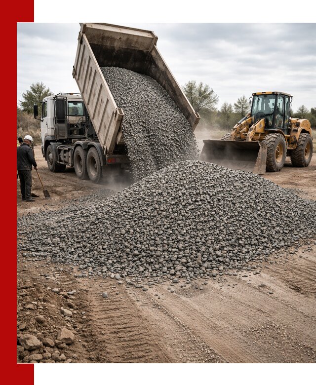 Гранитный щебень фракция 10-20 с доставкой в Миассе