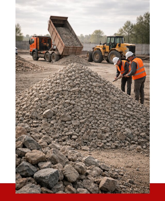 Гранитный щебень фракция 40-70 в Миассе от 2543 руб ПРОНЕРУДМсс