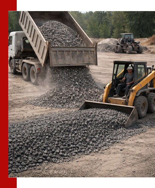 Гранитный щебень фракция 40-70 с доставкой в Миассе