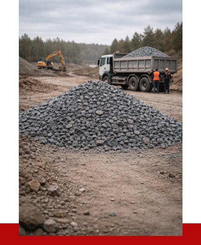 Щебень габбро диабаз фракция 40-70 в Миассе от 2237 р-ПРОНЕРУДМсс