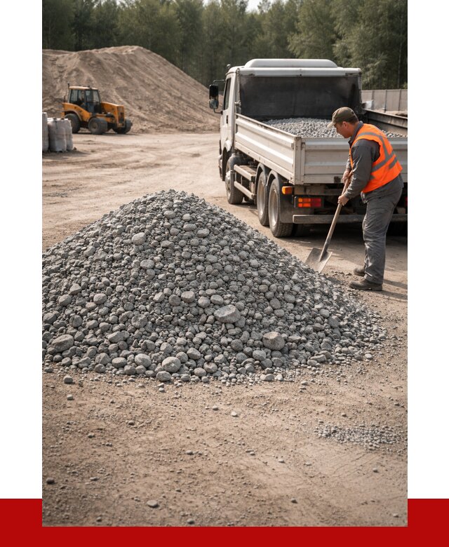Гравийный щебень фракция 5-10 в Миассе от 2237 р. | ПРОНЕРУДМсс
