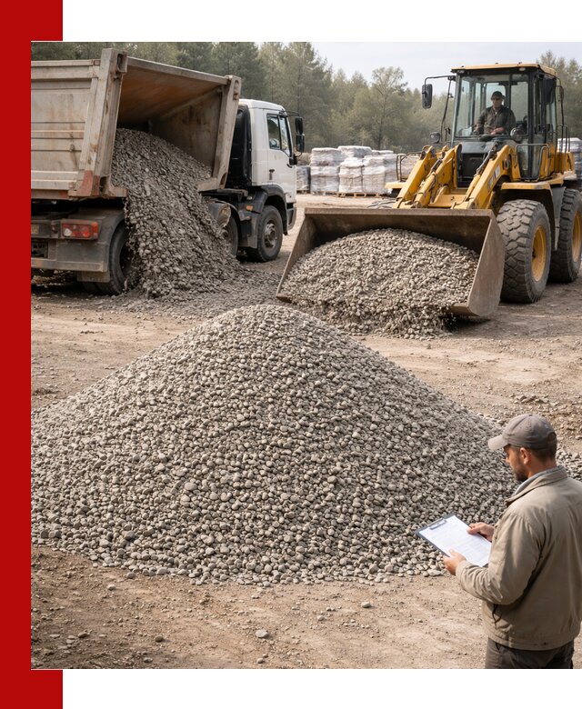 Гравийный щебень фракция 5–10 с доставкой в Миассе