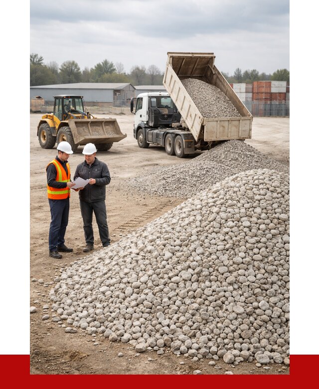 Известняковый щебень в Миассе от 1424 р. доставка | ПРОНЕРУДМсс