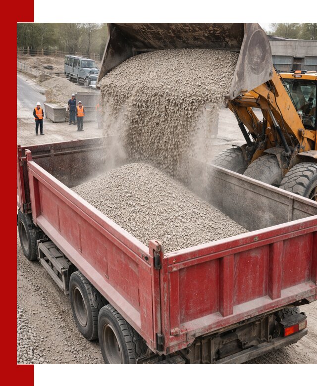 Купить известняковый щебень фракции 0-5 с доставкой в Миассе