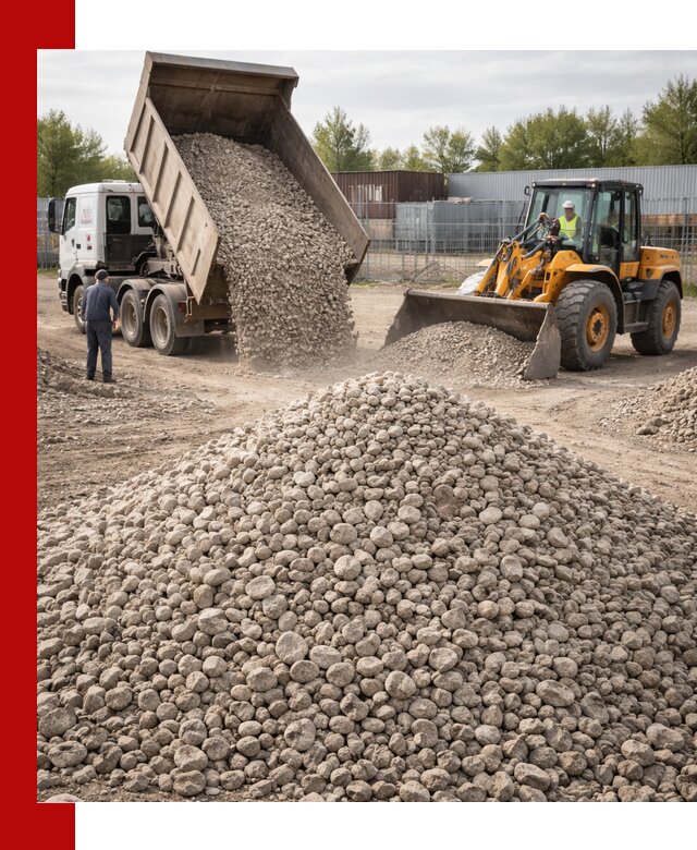 Доломитовый щебень фракции 20–41 с доставкой в Миассе