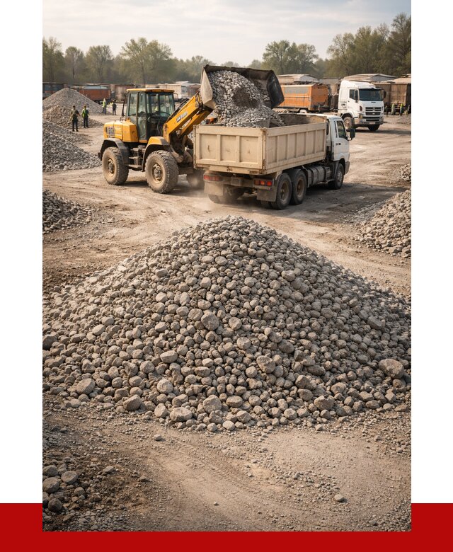 Вторичный щебень фракция 40-70 в Миассе от 1770 р, ПРОНЕРУДМсс