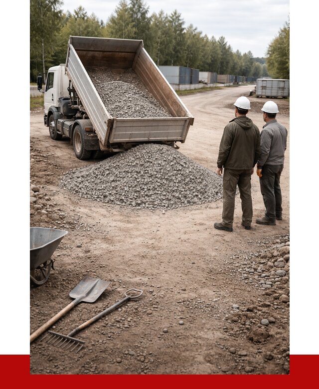 Бетонный щебень фракция 5-20 в Миассе от 3254 р., ПРОНЕРУДМсс