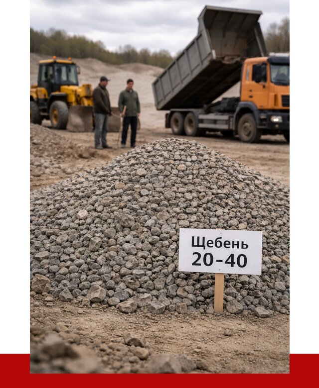 Бетонный щебень фракция 20-40 в Миассе от 2492 р. | ПРОНЕРУДМсс