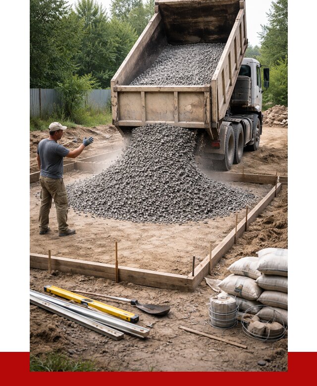 Купить щебень для фундамента в Миассе от 4577 р. | ПРОНЕРУДМсс