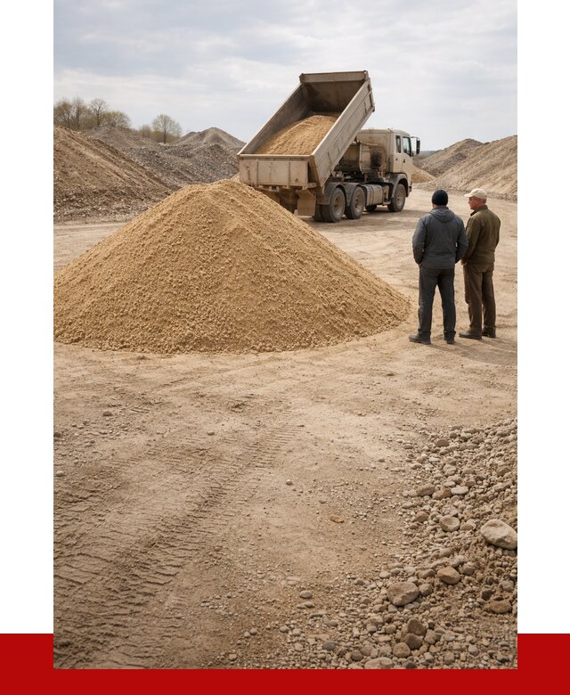 Карьерный песок крупнозернистый в Миассе от 8645 р | ПРОНЕРУДМсс