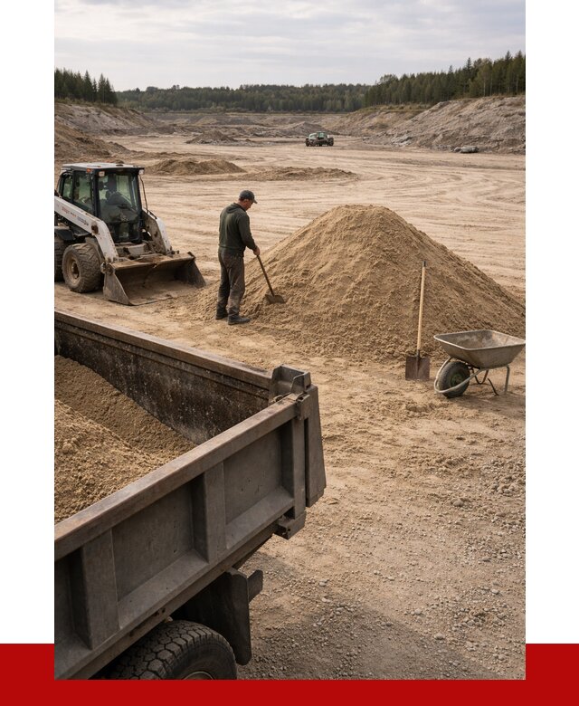 Карьерный песок среднезернистый в Миассе, от 2237 р. ПРОНЕРУДМсс