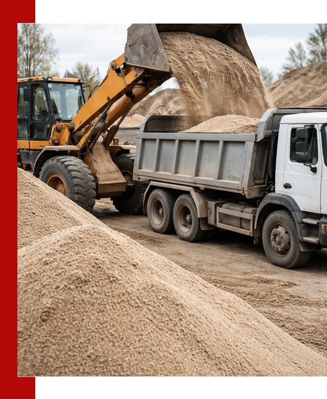 Доставка сеяного песка в Миассе оптом и в розницу