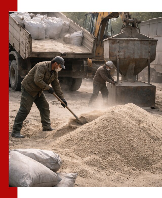 Кварцевый песок для пескоструя в Миассе — доставка и качество