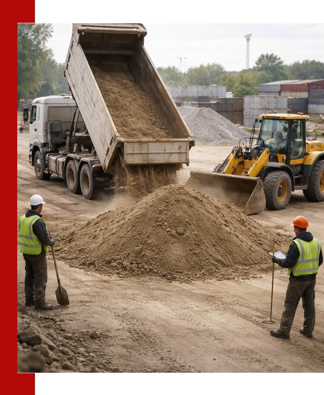 Доставка и продажа пескогрунта оптом и в розницу в Миассе