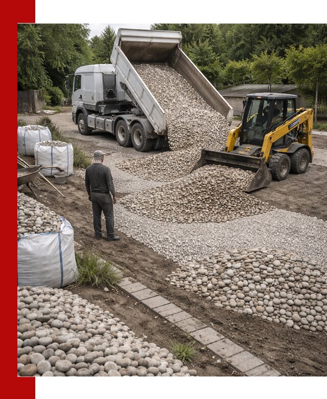 Доставка морской гальки оптом и в розницу в Миассе
