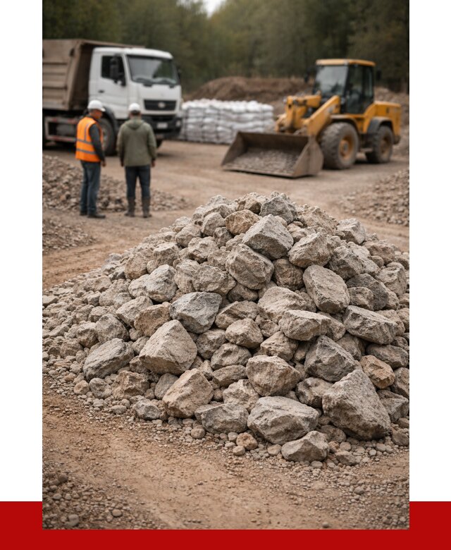 Купить бутовый камень с доставкой в Миассе от 2339 р. | ПРОНЕРУДМсс