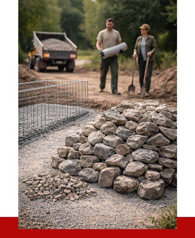 Камень для габионов фракция 100-200 в Миассе от 4882 р. | ПРОНЕРУДМсс