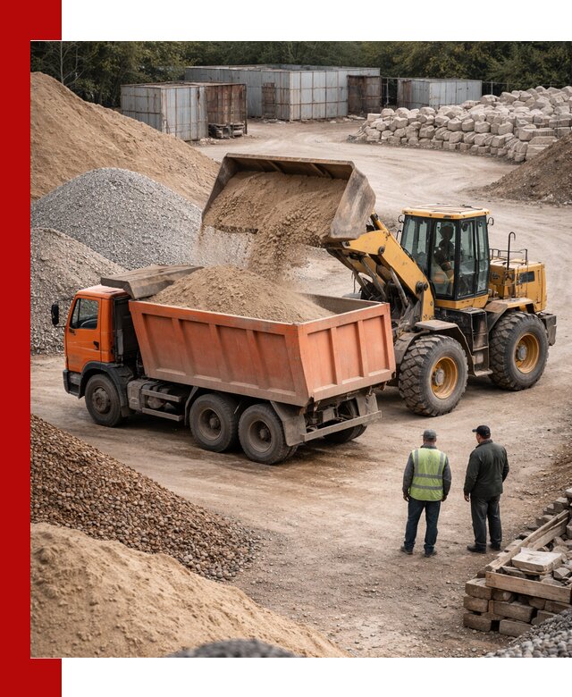 Доставка сыпучих смесей и смесей для стройки в Миассе