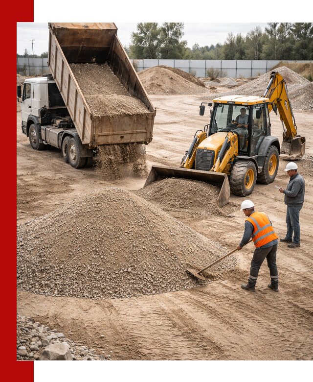 Поставка и доставка ПГС С4 в мешках и самосвалах в Миассе