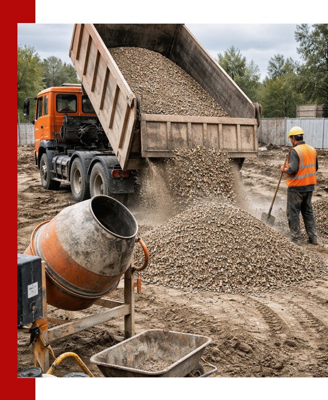 Опгс для бетона с доставкой самосвалом в Миассе от производителя