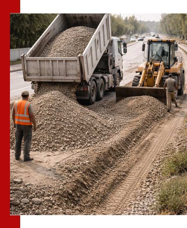 Опгс для устройства дорог и подсыпки в Миассе