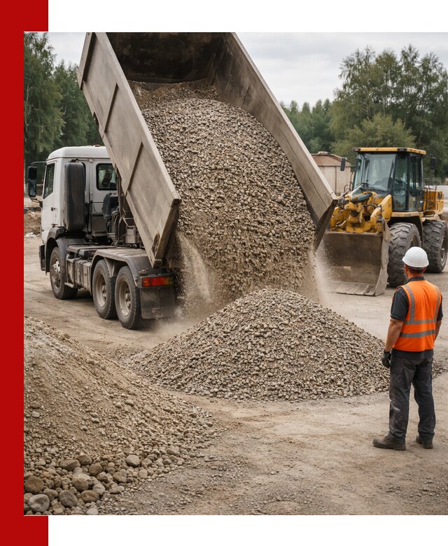 Доставка щпс в Миассе — щебеночно-песчаная смесь под заборы и дорожки