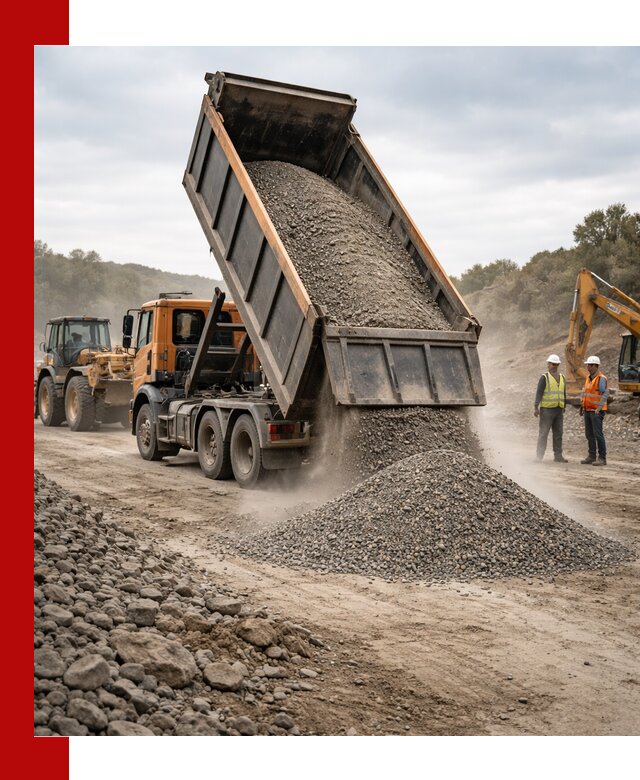 Щебёночно-песчаная смесь ЩПС С1 с доставкой в Миассе