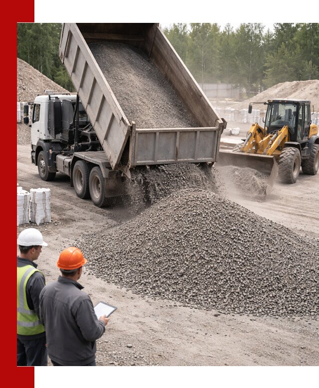 Доставка и продажа гранитного отсева 0-10 в Миассе