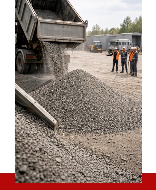 Гравийный отсев 0-5 в Миассе от 1220 р. с доставкой | ПРОНЕРУДМсс