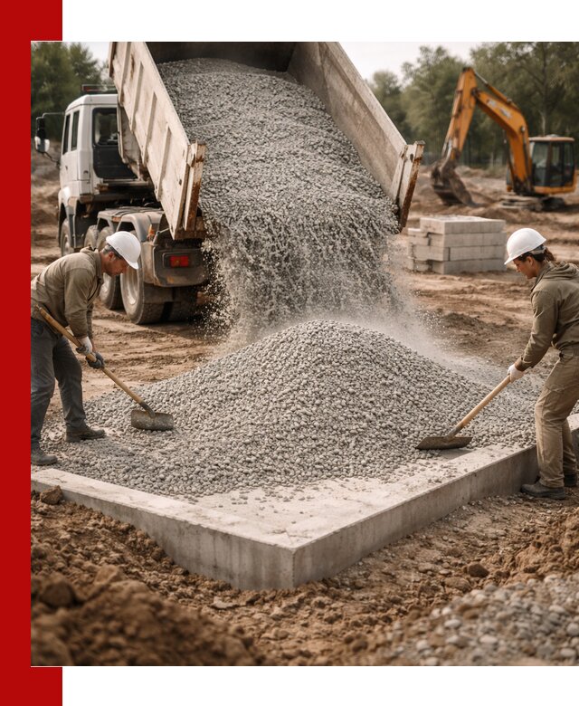 Доставка и продажа отсева для бетона в Миассе