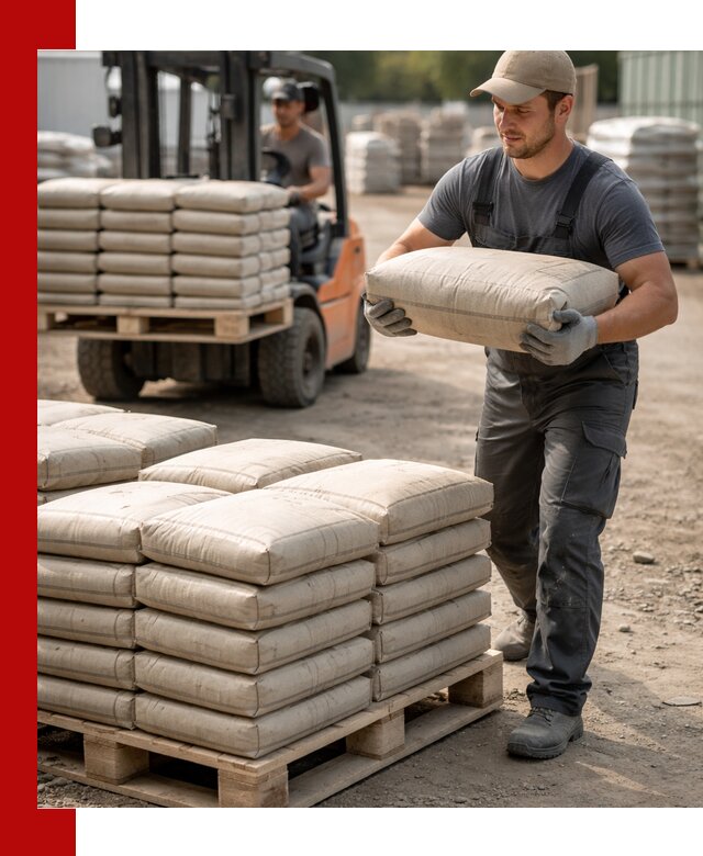 Доставка цемента в мешках оптом и в розницу в Миассе