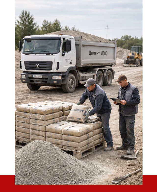 Купить цемент м500 с доставкой в Миассе от 5288 р. | ПРОНЕРУДМсс
