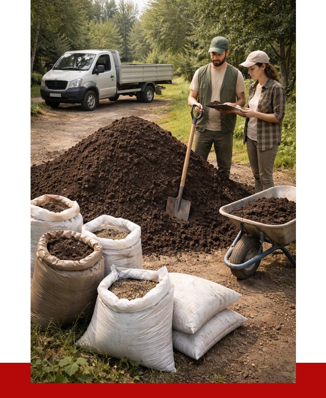 Купить грунт с доставкой в Миассе от 4577 р. за м3 | ПРОНЕРУДМсс