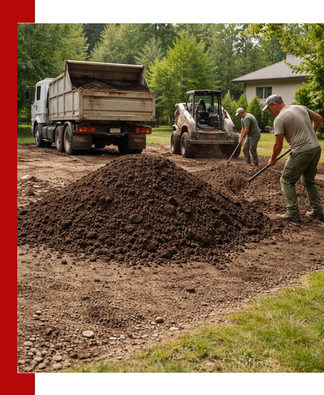 Доставка и укладка грунта для газона в Миассе