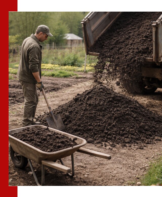Доставка качественной земли для огорода в Миассе