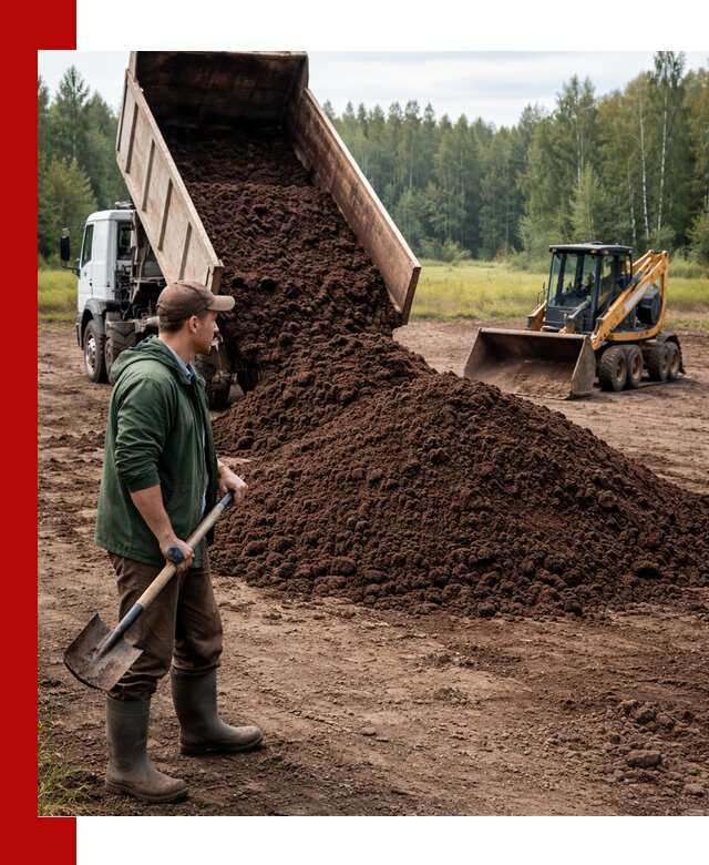 Купить верховой торф с доставкой в Миассе для садоводства и растений