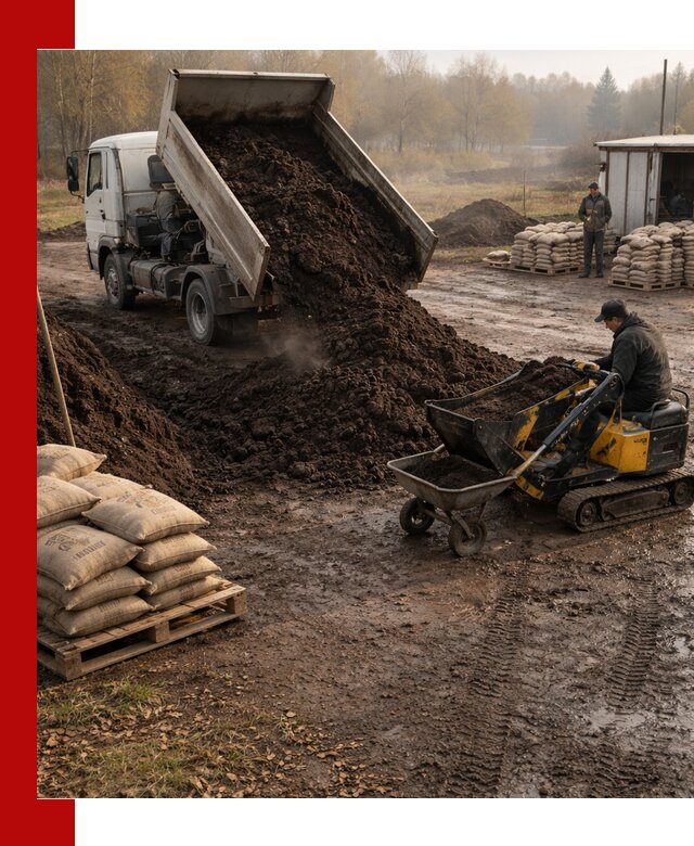 Кислый торф в доставке по выгодным ценам в Миассе