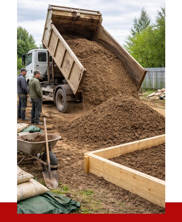 Торфо песчаная смесь в Миассе с доставкой от 1881 р. | ПРОНЕРУДМсс