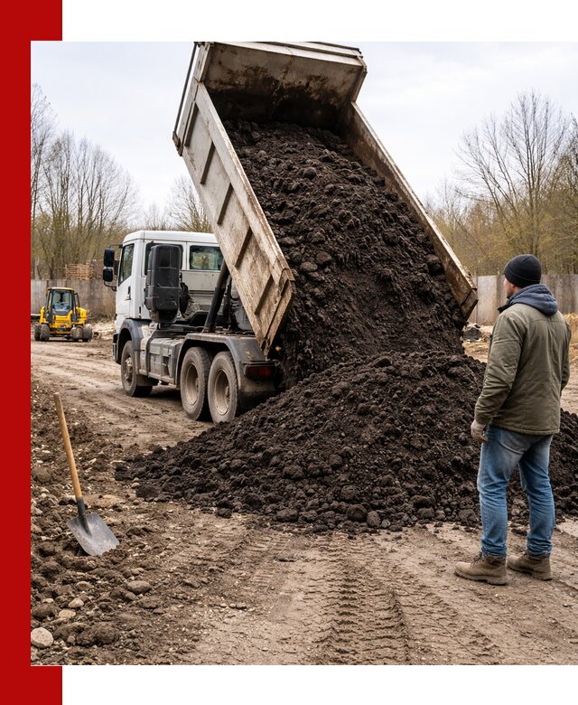 Доставка чернозема навалом в Миассе быстро и выгодно