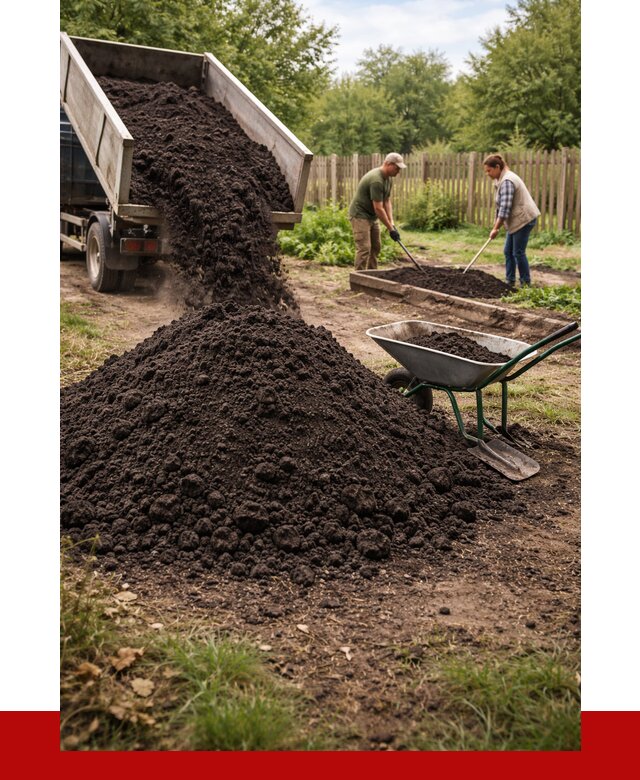 Купить чернозем для огорода в Миассе от 2543 р. | ПРОНЕРУДМсс