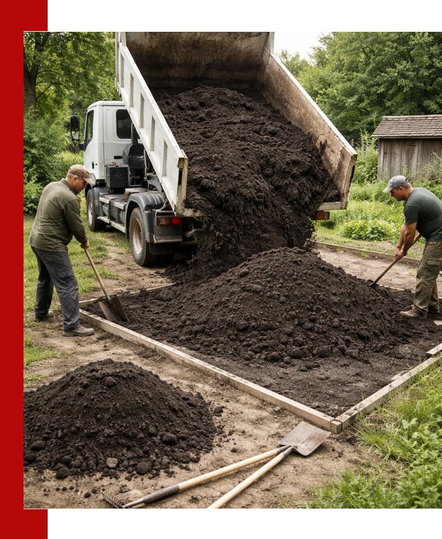 Купить чистый чернозем для огорода с доставкой в Миассе