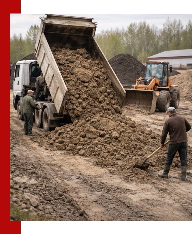 Доставка глин и суглинков в Миассе оптом и вкрай