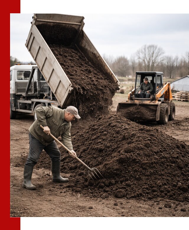Доставка и продажа перегноя в Миассе быстро и дешево