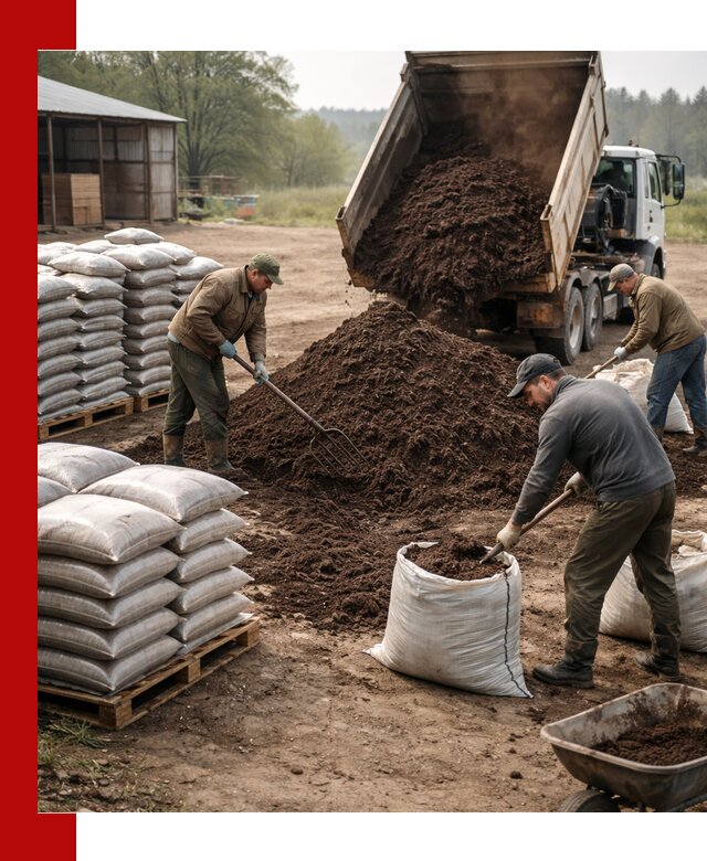 Доставка компоста оптом и в розницу в Миассе