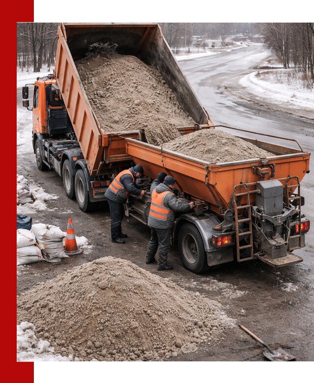 Поставка и вывоз пескосоля в Миассе оптом и в розницу
