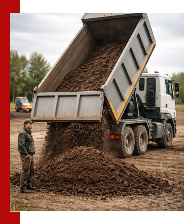Аренда самосвала с водителем в Миассе для сыпучих грузов и навоза