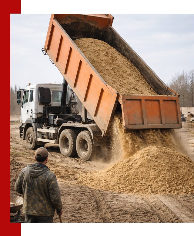 Аренда самосвала 20 тонн для перевозки грузов в Миассе
